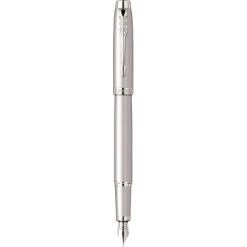 Ручка перьевая Parker IM Monochrome F328, Champagne PVD GT (Перо M)